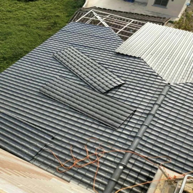 新型建筑材料合成樹(shù)脂瓦，新時(shí)代城市建設的屋頂瓦